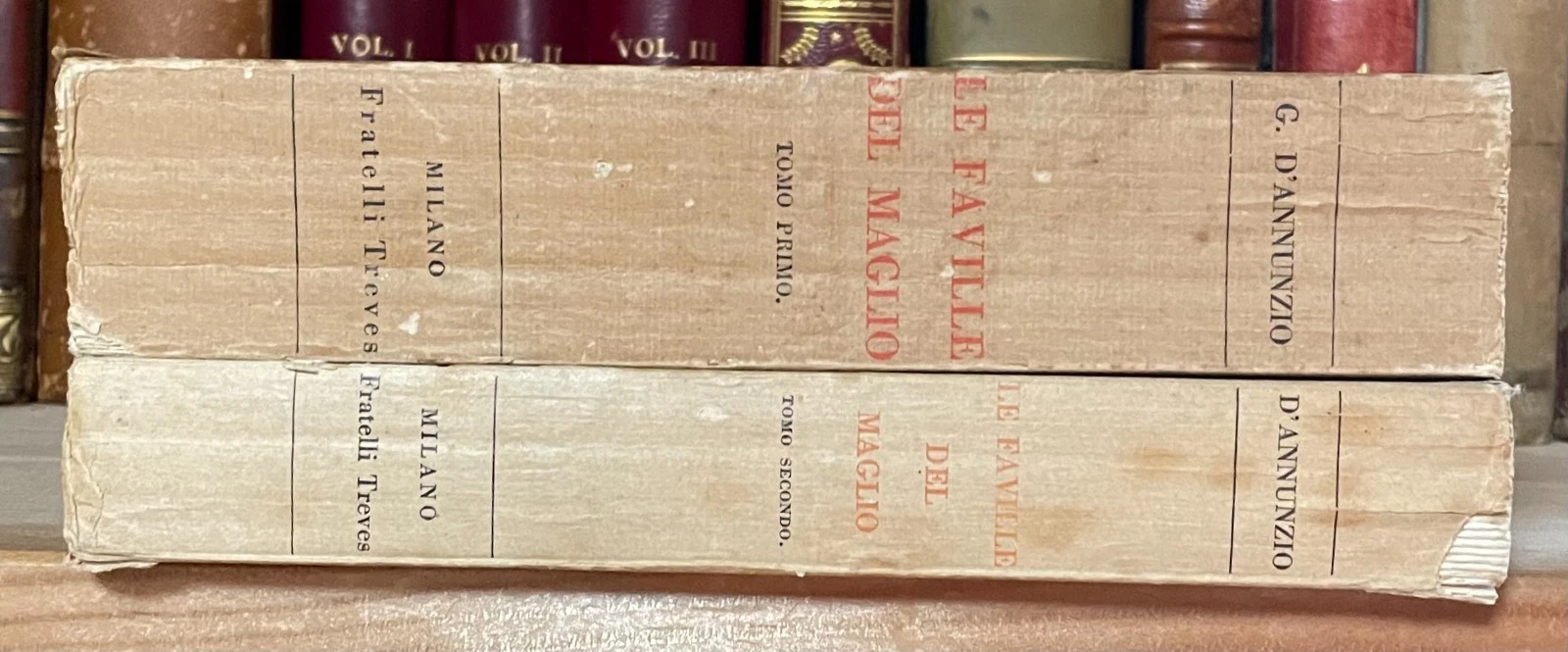 Gabriele D'Annunzio Le Faville del maglio due tomi Treves 1924-1928 - immagine 19