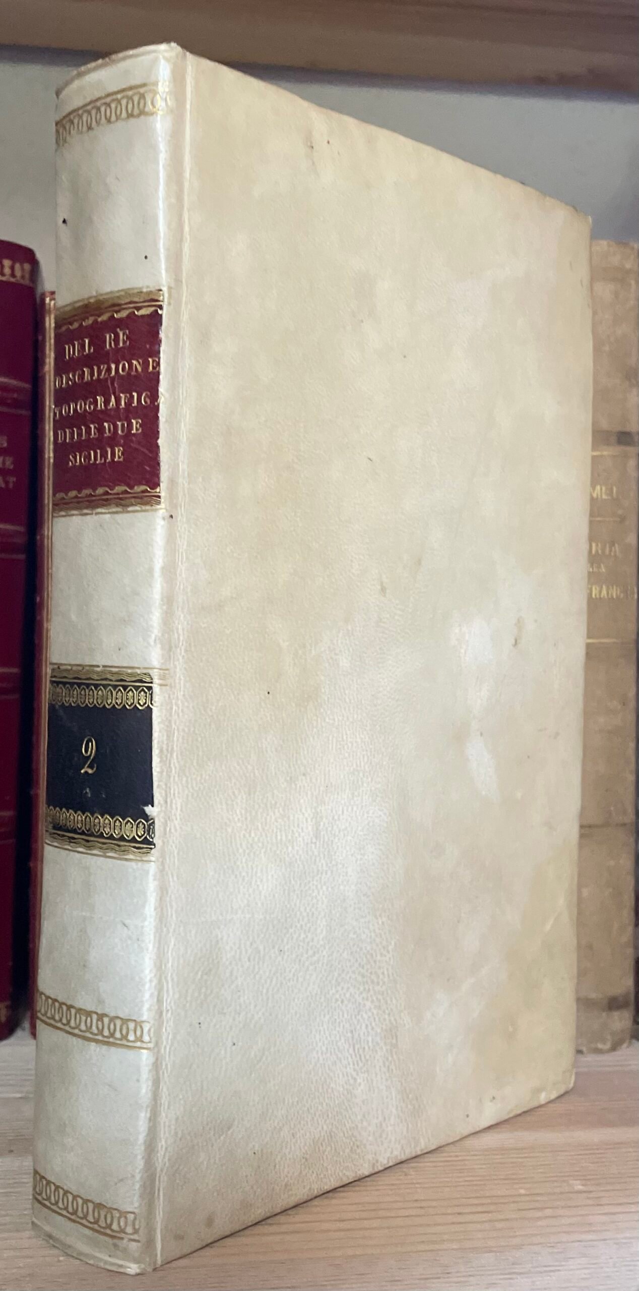 Giuseppe Del Re Descrizione topografica d'reali dominj al di qua del faro nel Regno delle due Sicilie 2 Tomi Tipografia dentro la Pietà de' Turchini 1830-1835 - immagine 3