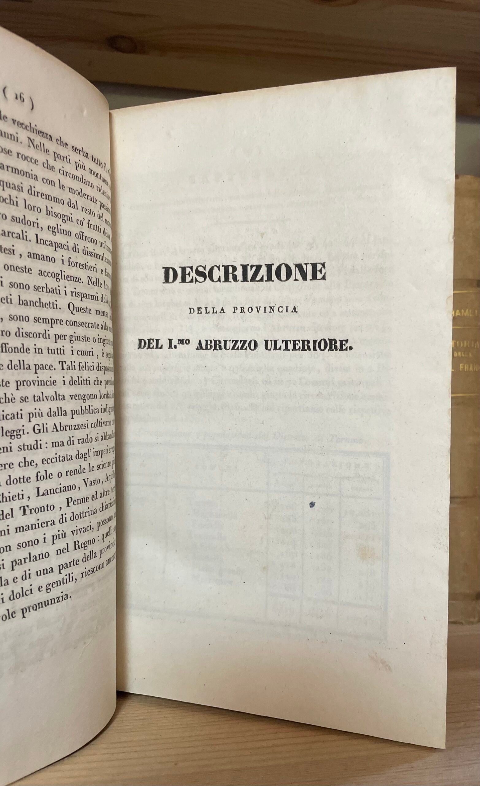 Giuseppe Del Re Descrizione topografica d'reali dominj al di qua del faro nel Regno delle due Sicilie 2 Tomi Tipografia dentro la Pietà de' Turchini 1830-1835 - immagine 8