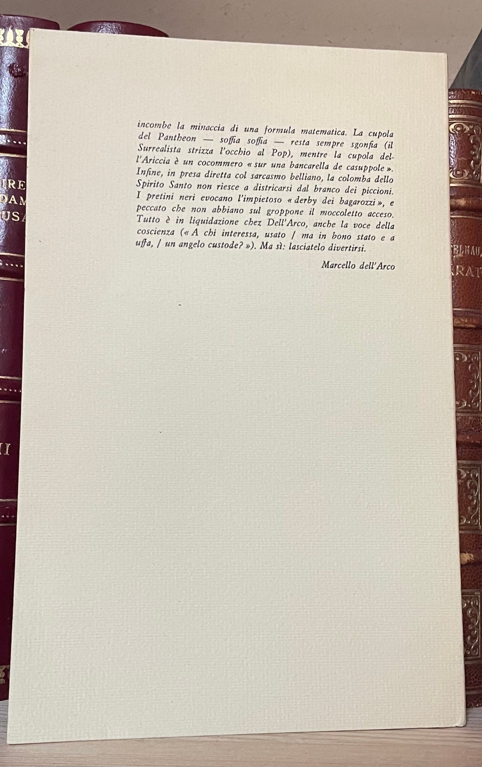 Mario Dell'Arco Arciroma 1978 edizione 111 copie numerate es. ad personam - immagine 2