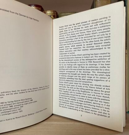 Alice Strobl Gustav Klimt drawings and Paintings Verlag Galerie Welz 1972 - immagine 4