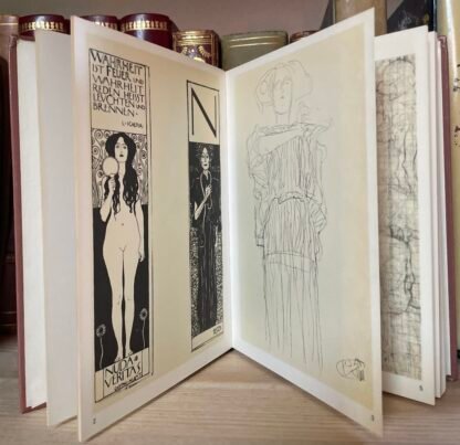 Alice Strobl Gustav Klimt drawings and Paintings Verlag Galerie Welz 1972 - immagine 6