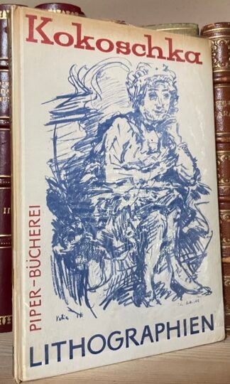 Kokoschka Lithographien Einführung und Gespräch mit dem Künstler Piper Co 1956