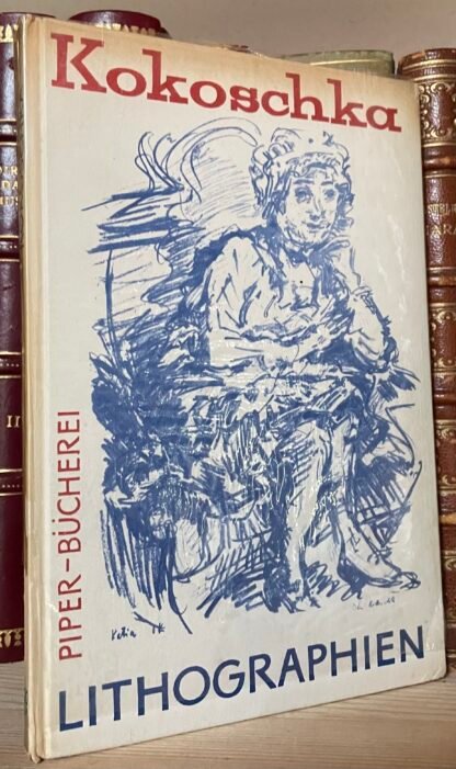 Kokoschka Lithographien Einführung und Gespräch mit dem Künstler Piper Co 1956