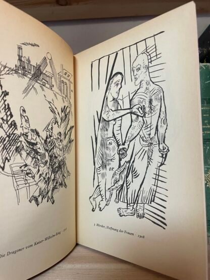 Kokoschka Lithographien Einführung und Gespräch mit dem Künstler Piper Co 1956 - immagine 5
