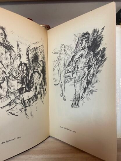 Kokoschka Lithographien Einführung und Gespräch mit dem Künstler Piper Co 1956 - immagine 6