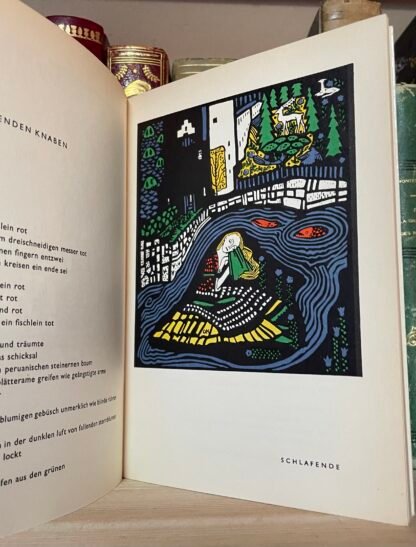 Oskar Kokoschka Die träumenden Knaben und andere Dichtungen Galerie Welz 1959 - immagine 5