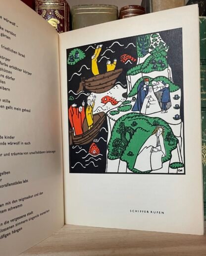 Oskar Kokoschka Die träumenden Knaben und andere Dichtungen Galerie Welz 1959 - immagine 6
