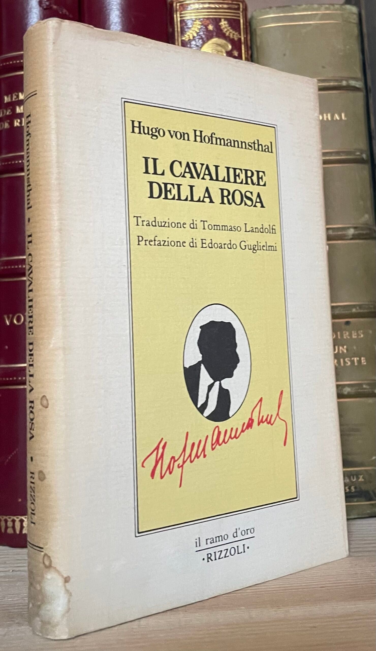 Hugo von Hofmannsthal Il cavaliere della rosa Rizzoli 1980