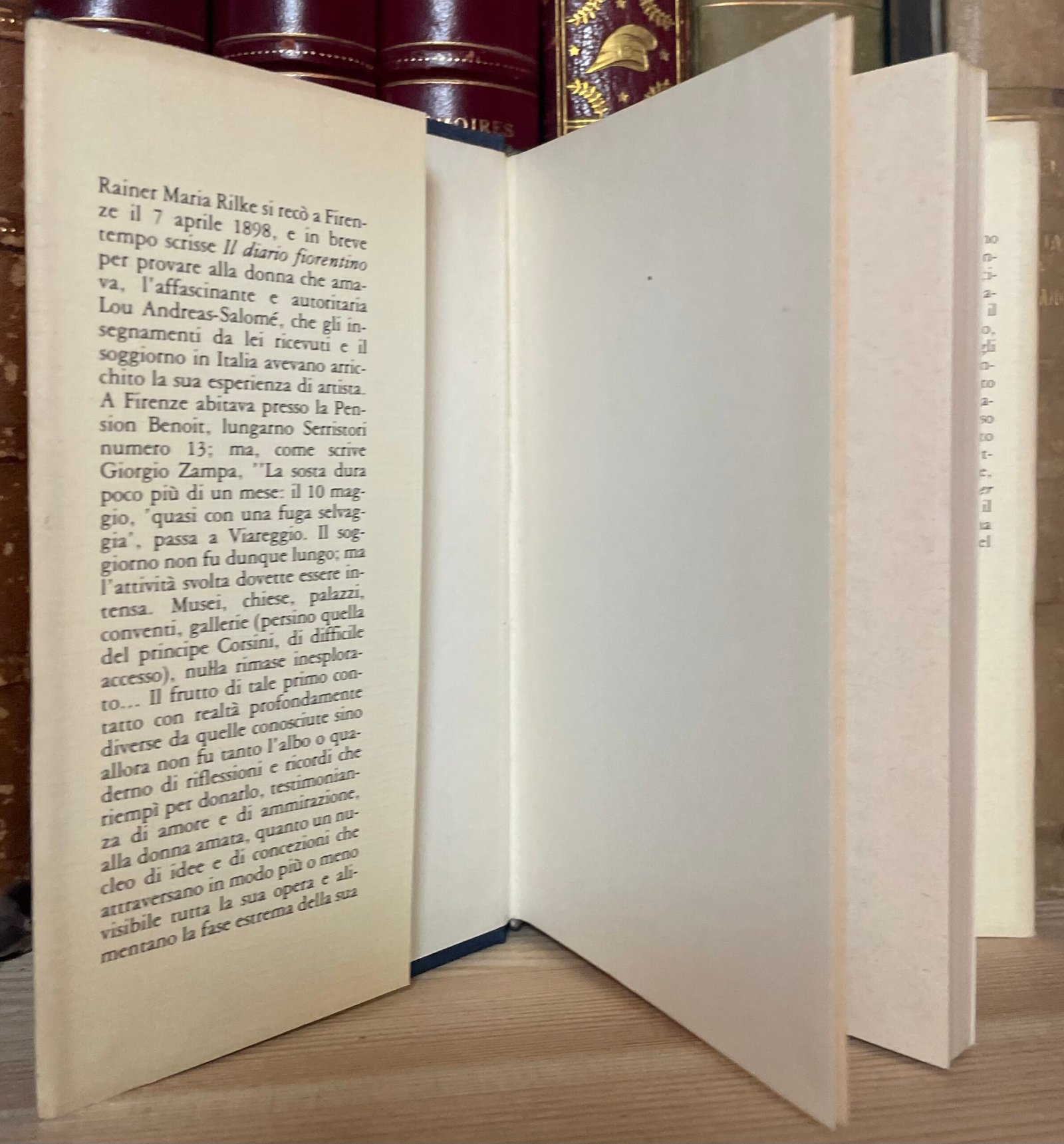 Rilke Il diario fiorentino a cura di Giorgio Zampa Rizzoli 1981 - immagine 3