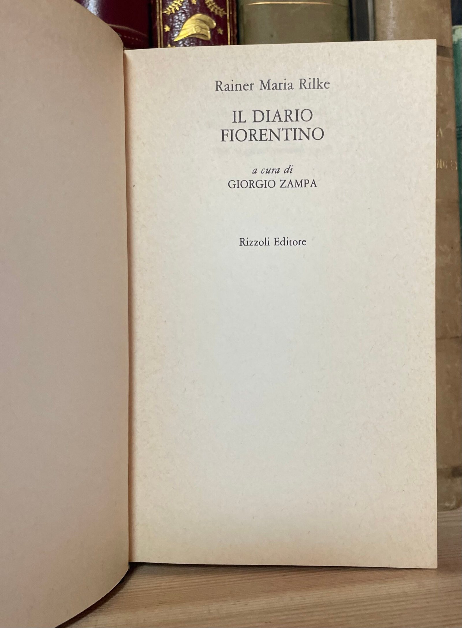 Rilke Il diario fiorentino a cura di Giorgio Zampa Rizzoli 1981 - immagine 7