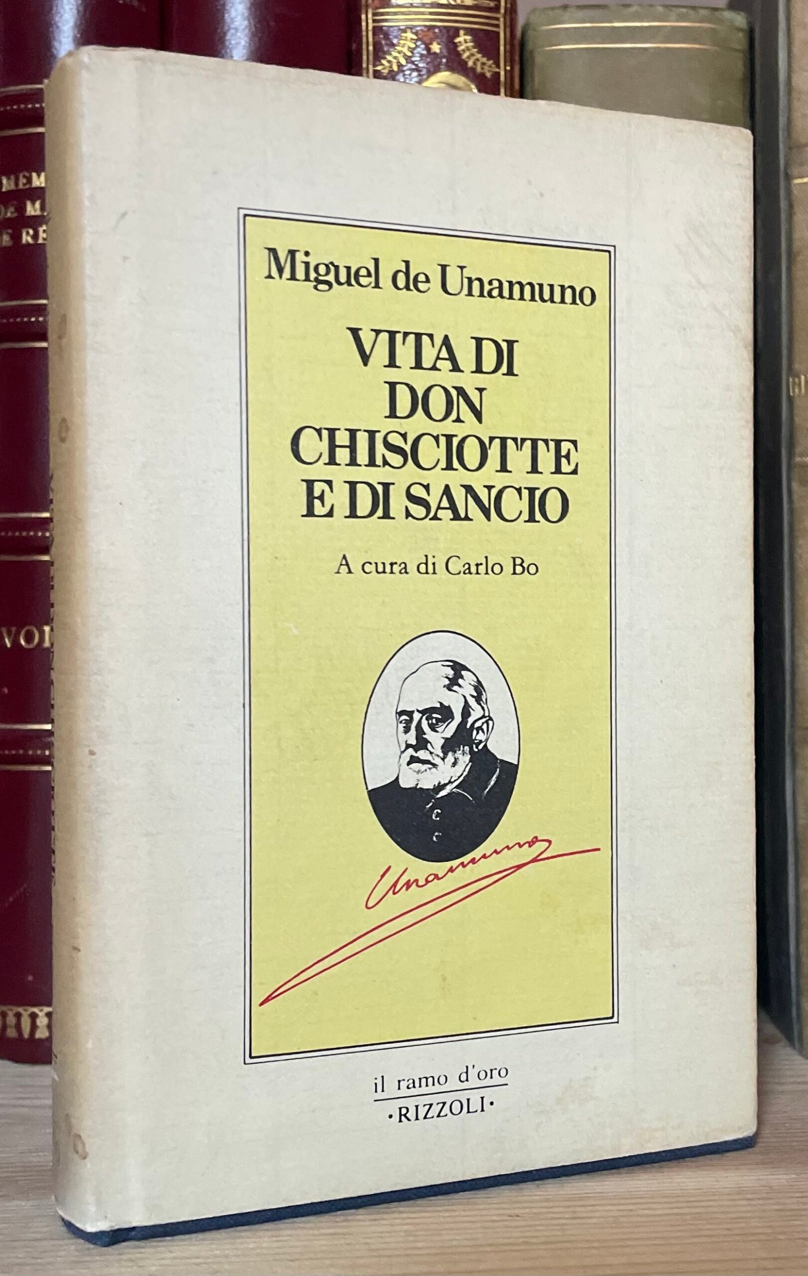 Unamuno Vita di Don Chisciotte e di Sancio a cura di Carlo Bo Rizzoli 1983