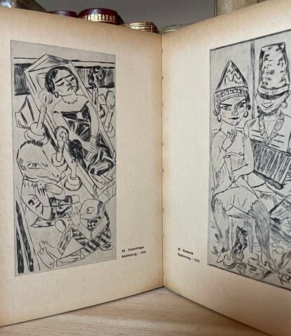 Max Beckmann Holzschnitte Radierungen Lithographien Piper Co 1954 - immagine 8