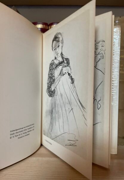 Macke 44 Zeichnungen aus den Skizzenbüchern Piper Co 1959 - immagine 5