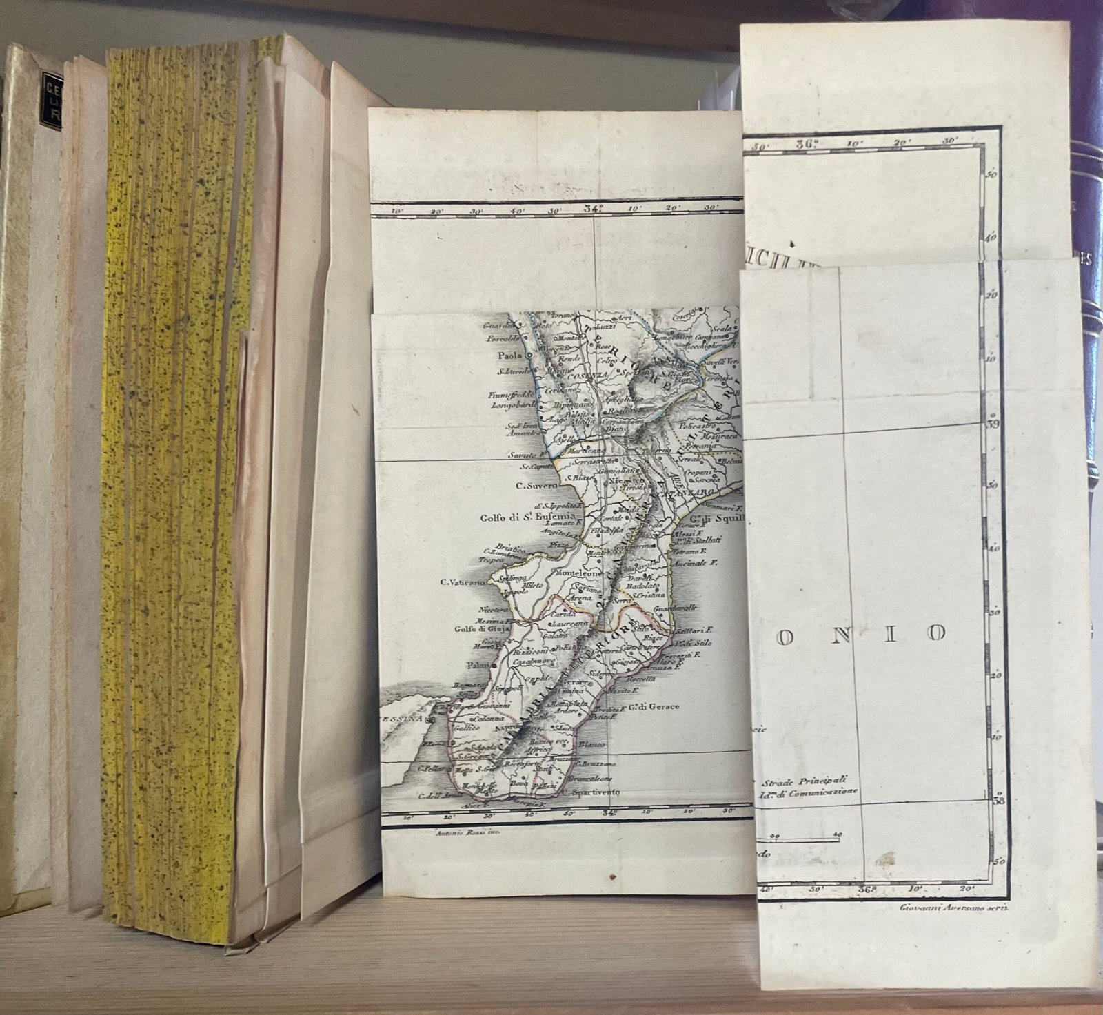 Giuseppe Del Re Descrizione topografica d'reali dominj al di qua del faro nel Regno delle due Sicilie 2 Tomi Tipografia dentro la Pietà de' Turchini 1830-1835 - immagine 17