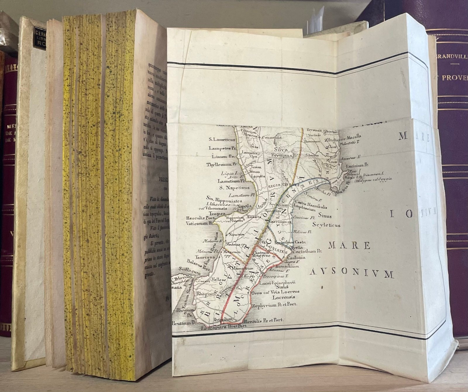 Giuseppe Del Re Descrizione topografica d'reali dominj al di qua del faro nel Regno delle due Sicilie 2 Tomi Tipografia dentro la Pietà de' Turchini 1830-1835 - immagine 14