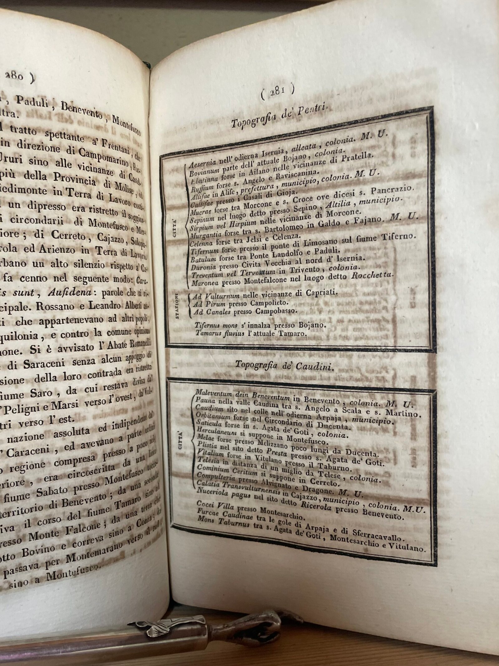 Giuseppe Del Re Descrizione topografica d'reali dominj al di qua del faro nel Regno delle due Sicilie 2 Tomi Tipografia dentro la Pietà de' Turchini 1830-1835 - immagine 32
