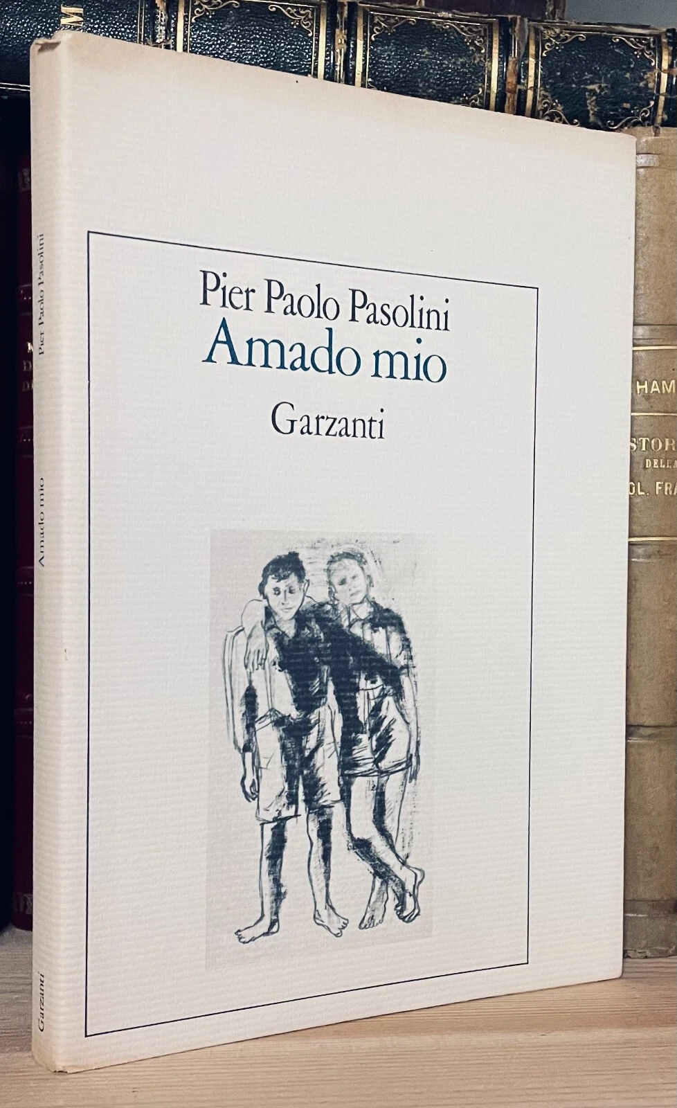 Pier Paolo Pasolini Amado mio Garzanti prima edizione 1982