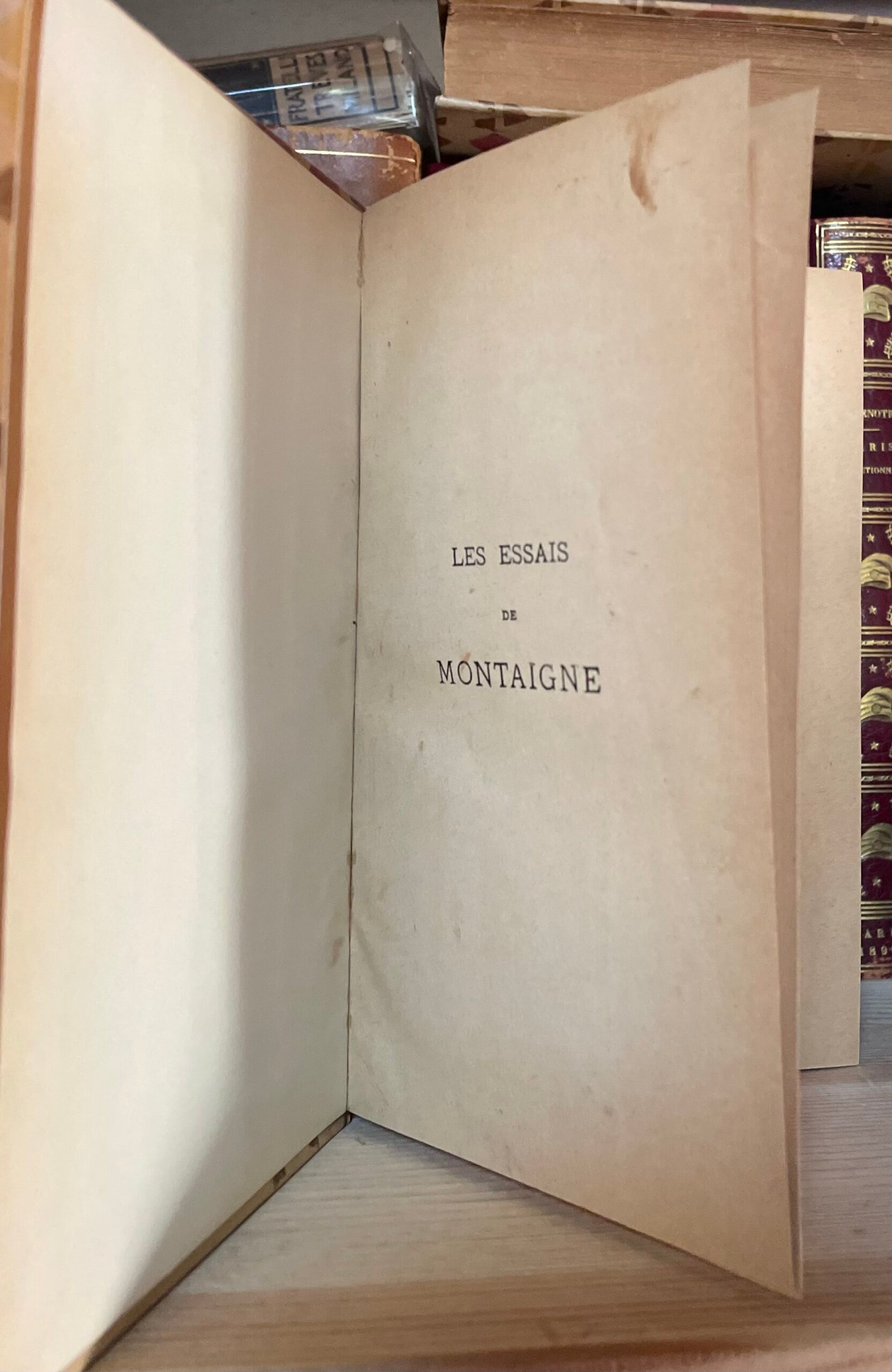 Les essais de Montaigne 4 volumes Flammarion éditeur sans date - immagine 11