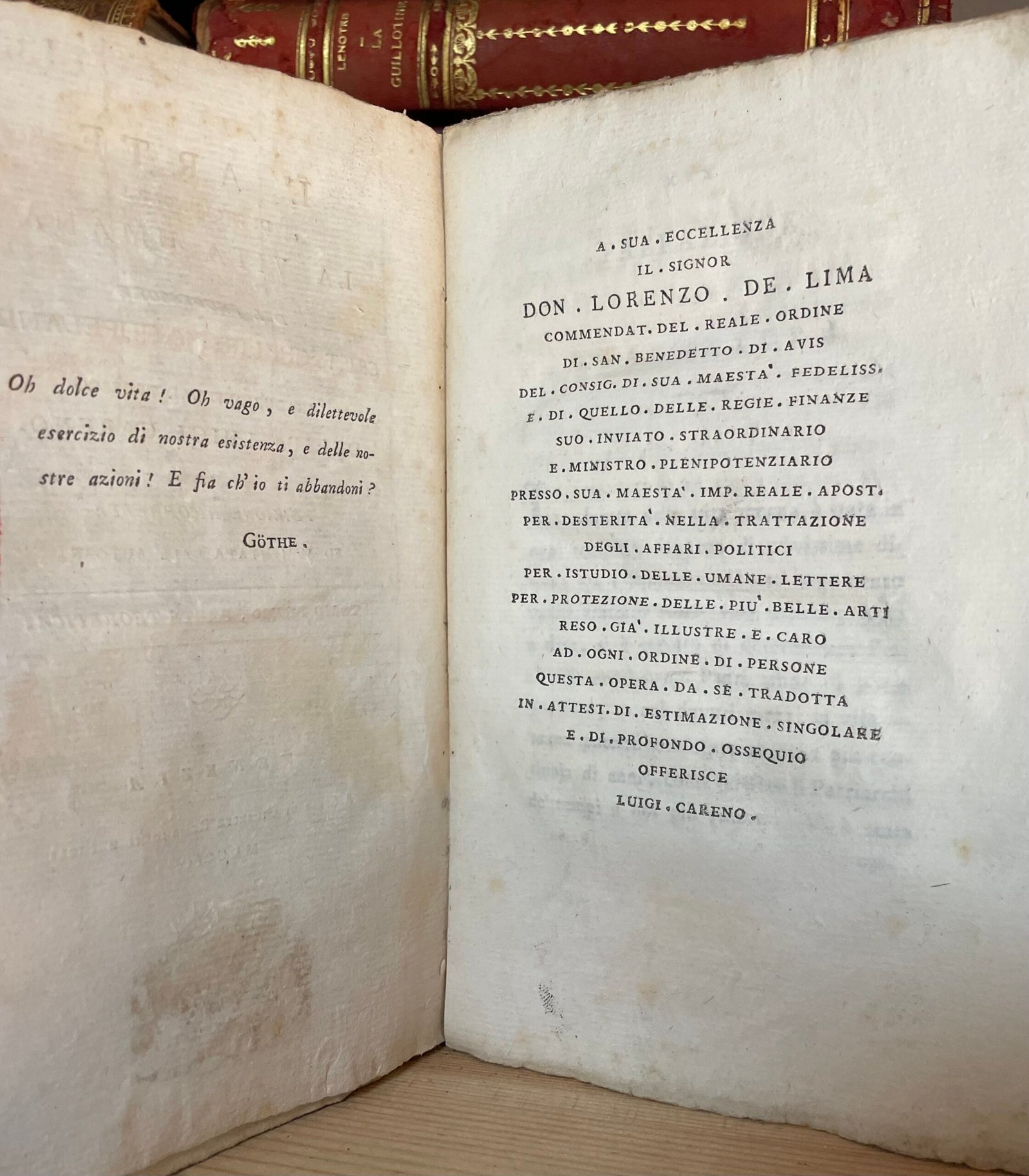 l'Arte di prolungare la vita umana del professore Crist. Guglielmo Hufeland 1799 - immagine 5
