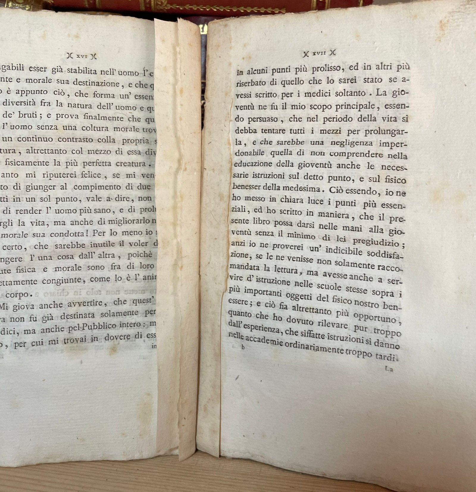 l'Arte di prolungare la vita umana del professore Crist. Guglielmo Hufeland 1799 - immagine 8
