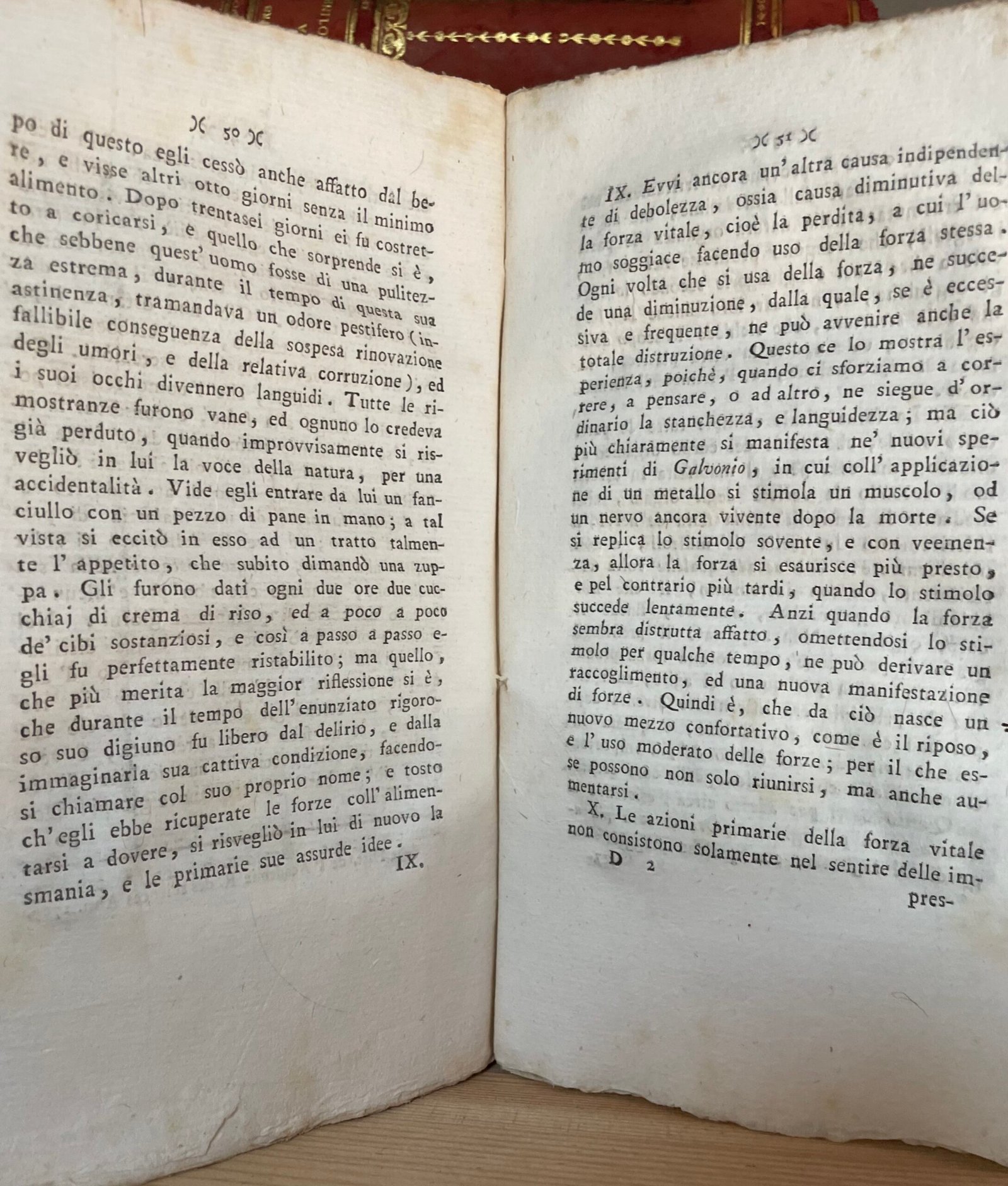 l'Arte di prolungare la vita umana del professore Crist. Guglielmo Hufeland 1799 - immagine 9