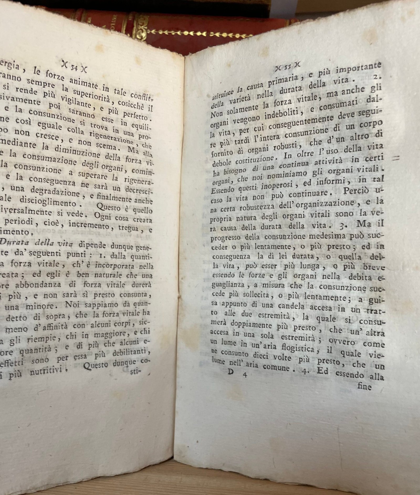 l'Arte di prolungare la vita umana del professore Crist. Guglielmo Hufeland 1799 - immagine 10