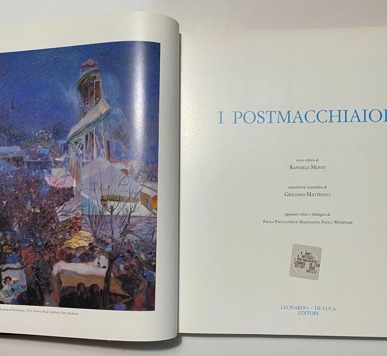 R. Monti I Postmacchiaioli Leonardo De Luca Editore 1991 - immagine 6