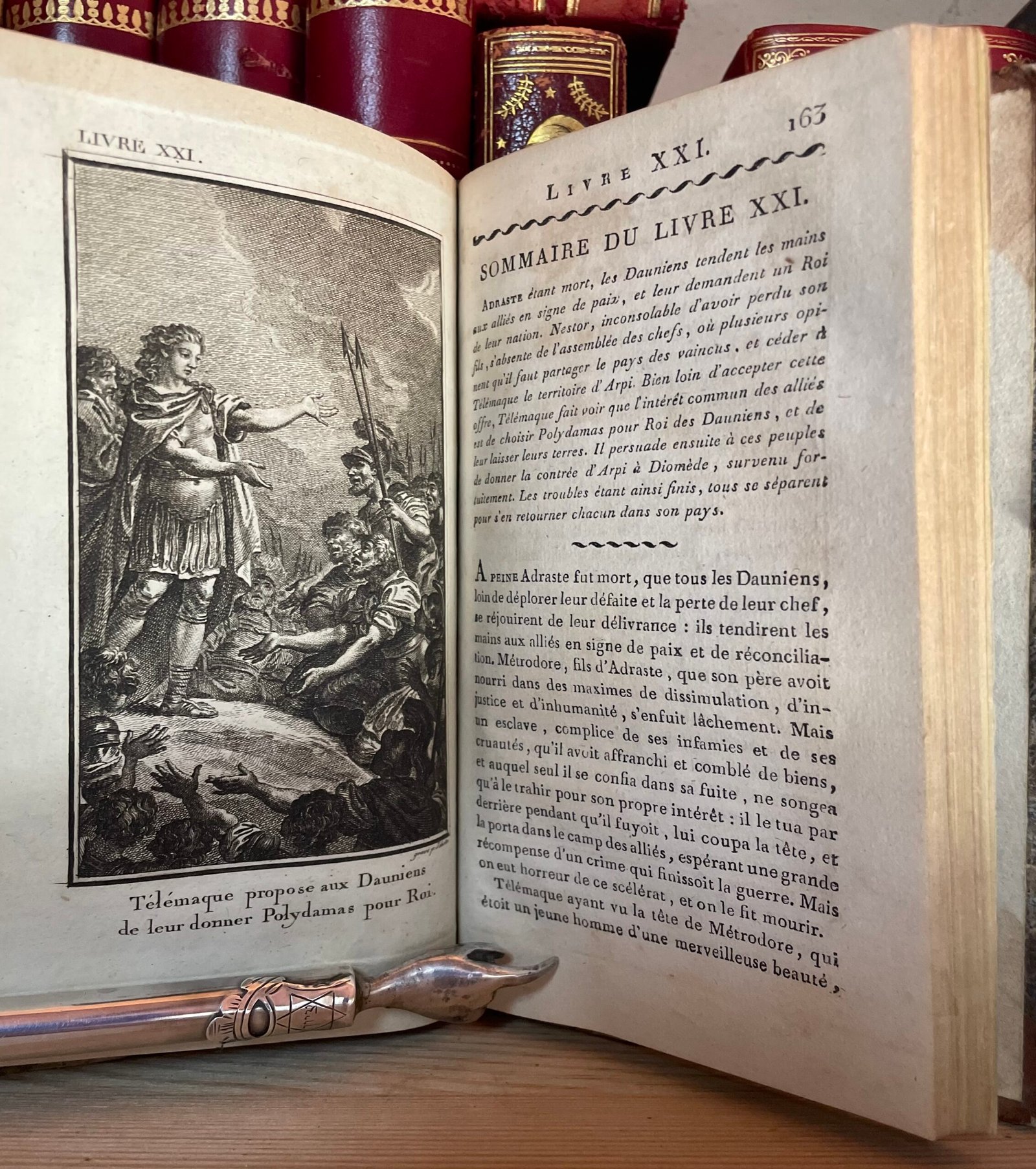 Fénelon Les Aventures de Télémaque fils d'Ulysse avec figures Chez Lemarié - immagine 13