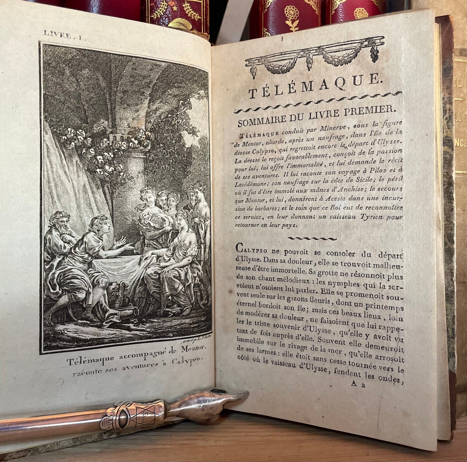 Fénelon Les Aventures de Télémaque fils d'Ulysse avec figures Chez Lemarié - immagine 14