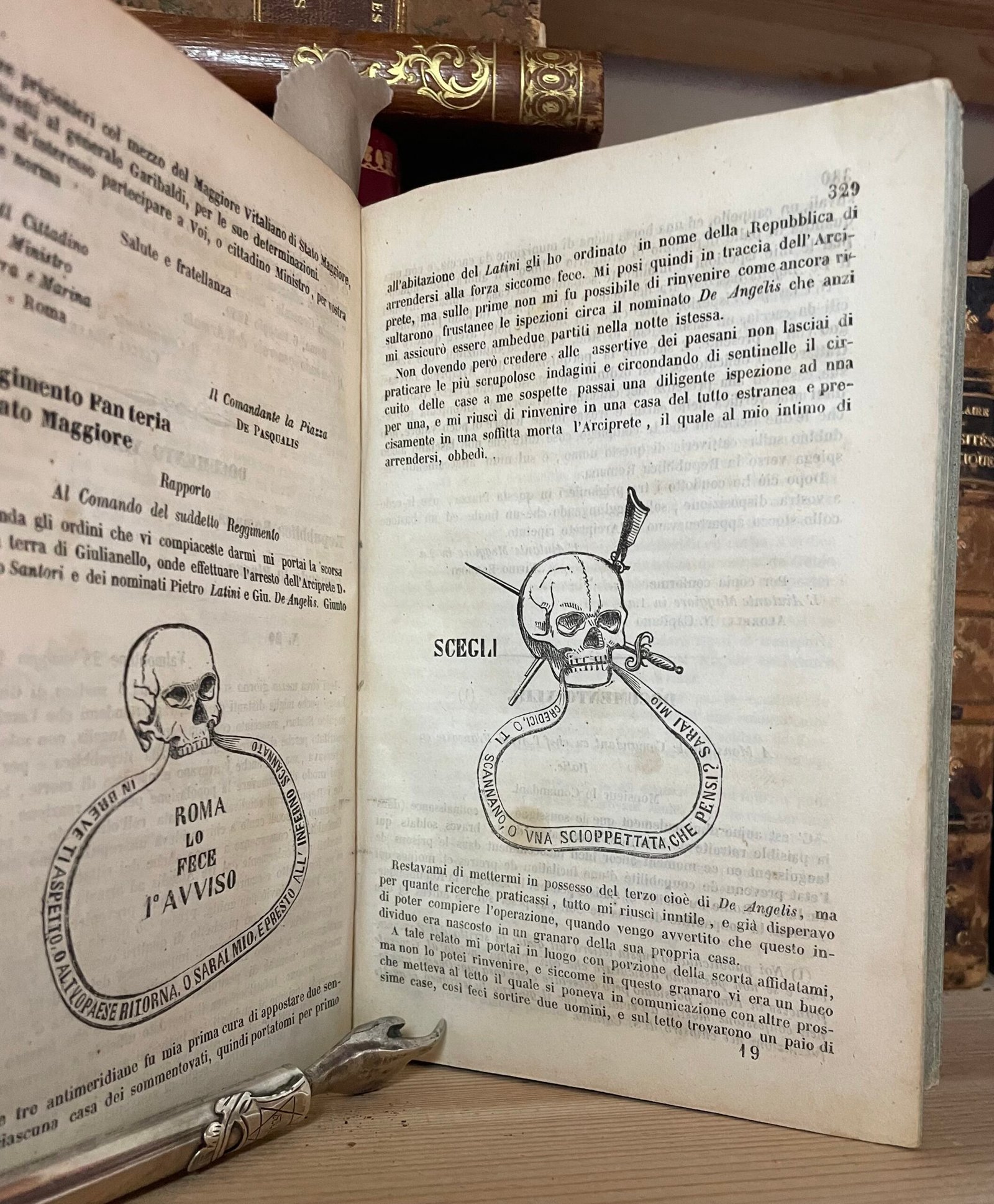 Memorie storiche sull'intervento francese in Roma nel 1849 di Federico Torre vol. 1 Torino 1851 - immagine 8