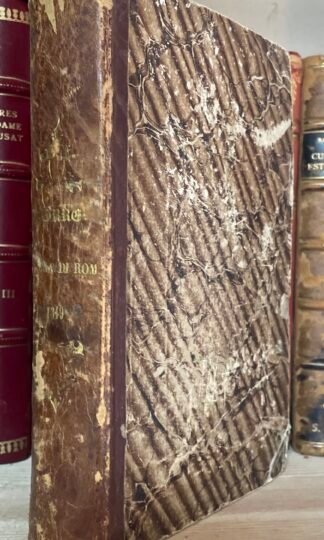 Memorie storiche sull'intervento francese in Roma nel 1849 di Federico Torre vol. 1 Torino 1851