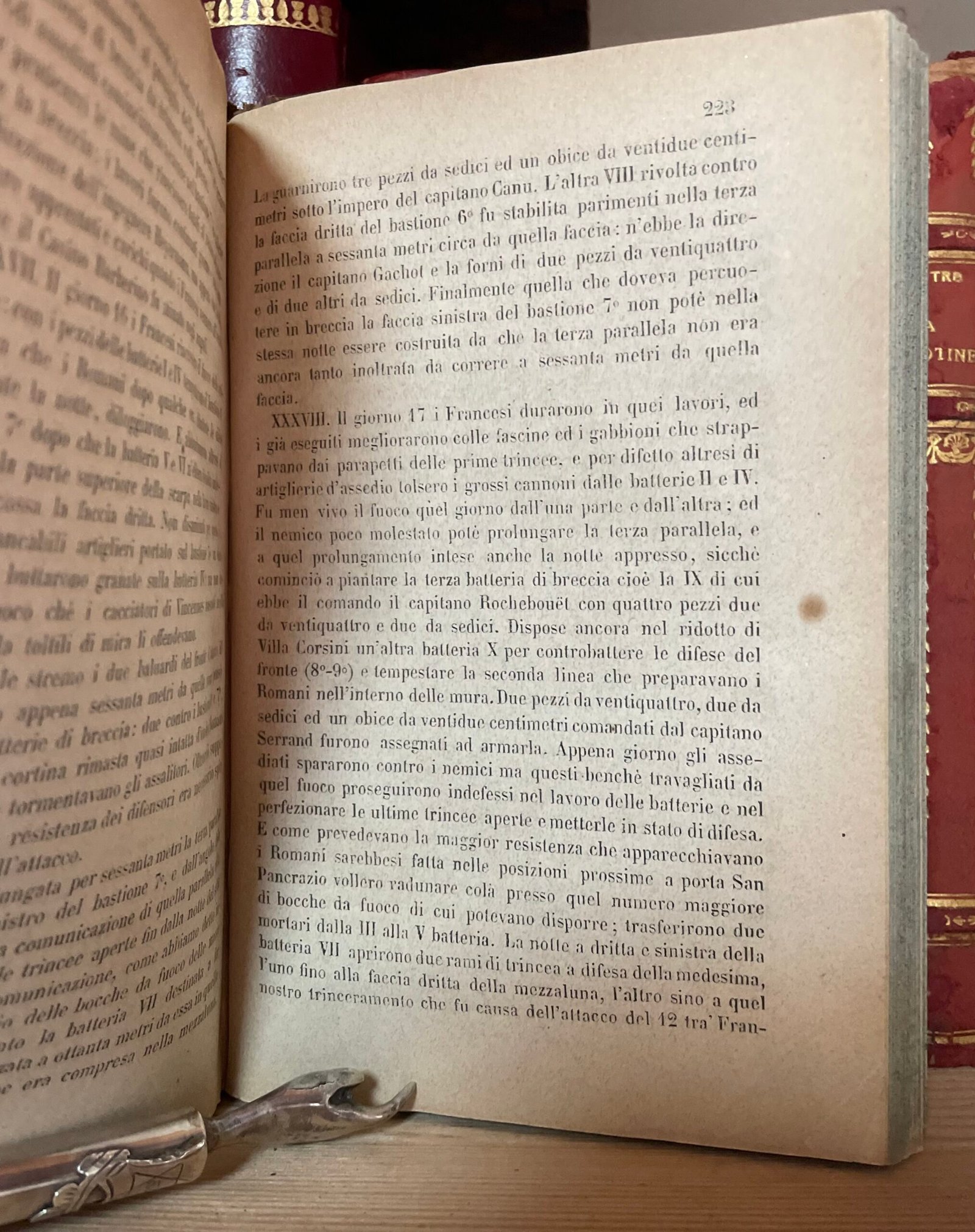 Memorie storiche sull'intervento francese in Roma nel 1849 di Federico Torre vol. 1 Torino 1851 - immagine 19