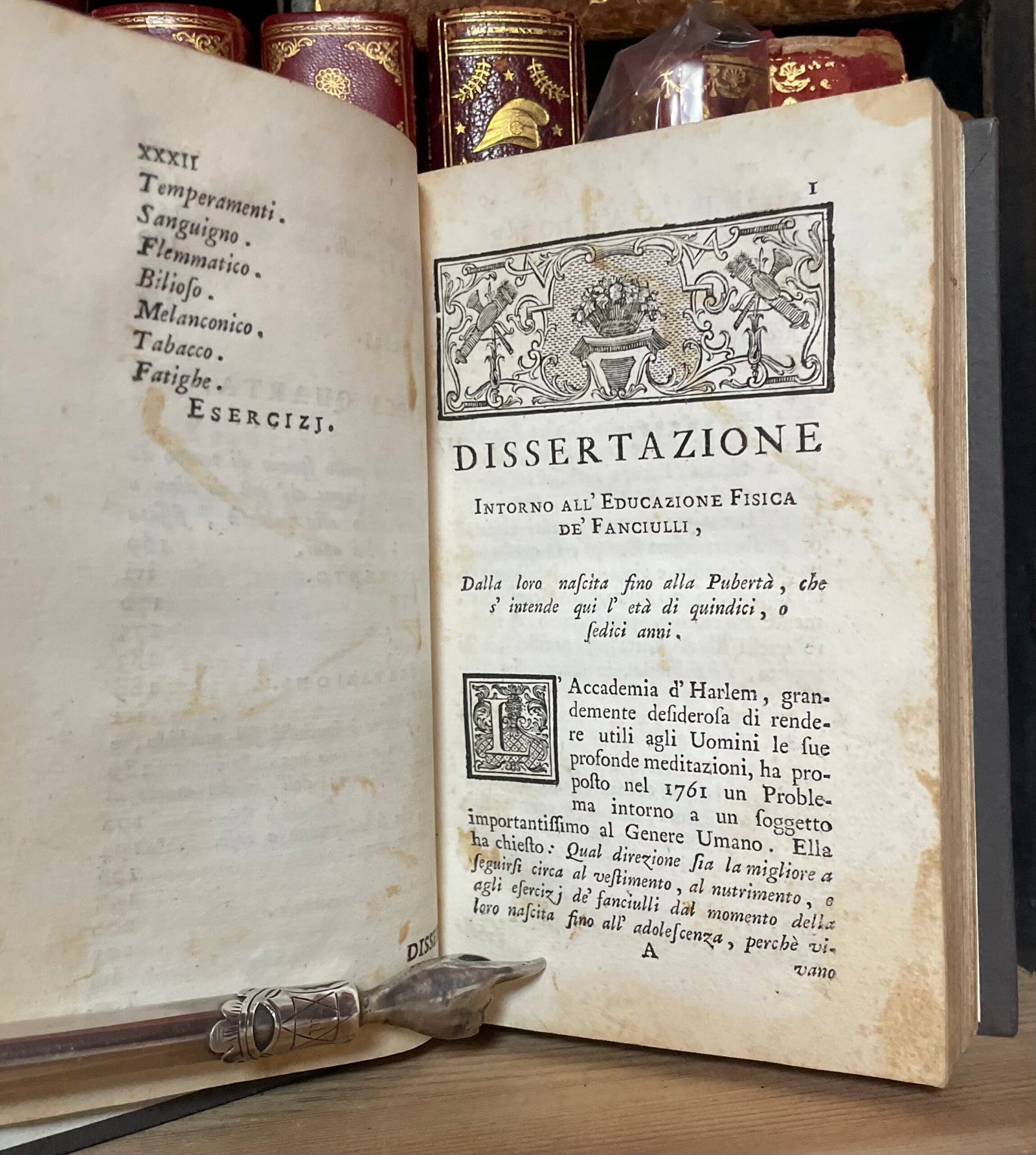 Ballexserd Dissertazione sull'educazione fisica de' fanciulli Napoli 1763 - immagine 10