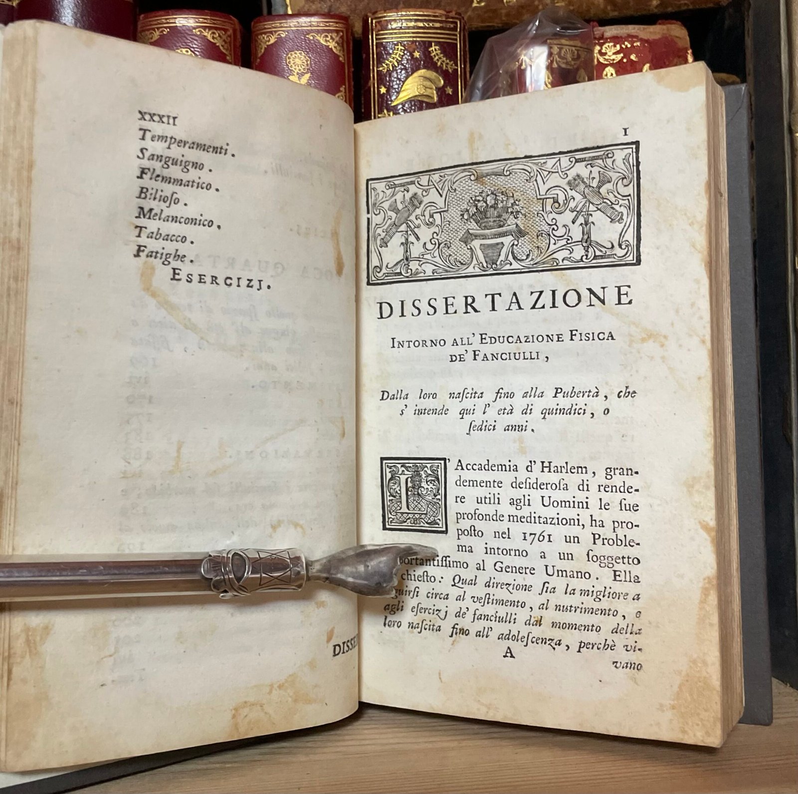 Ballexserd Dissertazione sull'educazione fisica de' fanciulli Napoli 1763 - immagine 12