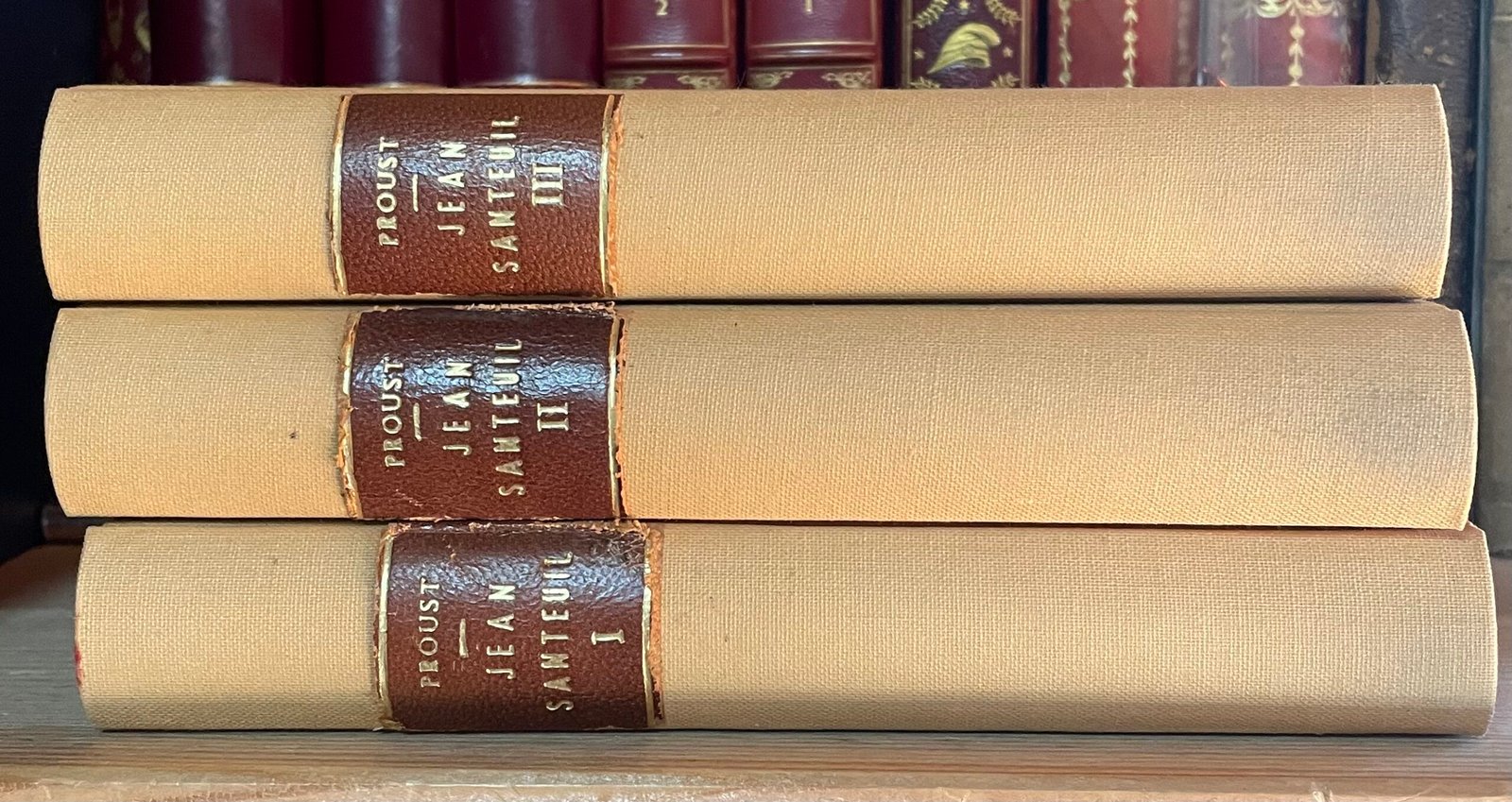 Marcel Proust Jean Santeuil Gallimard 15 mai 1952 tre volumi non numerati - immagine 4