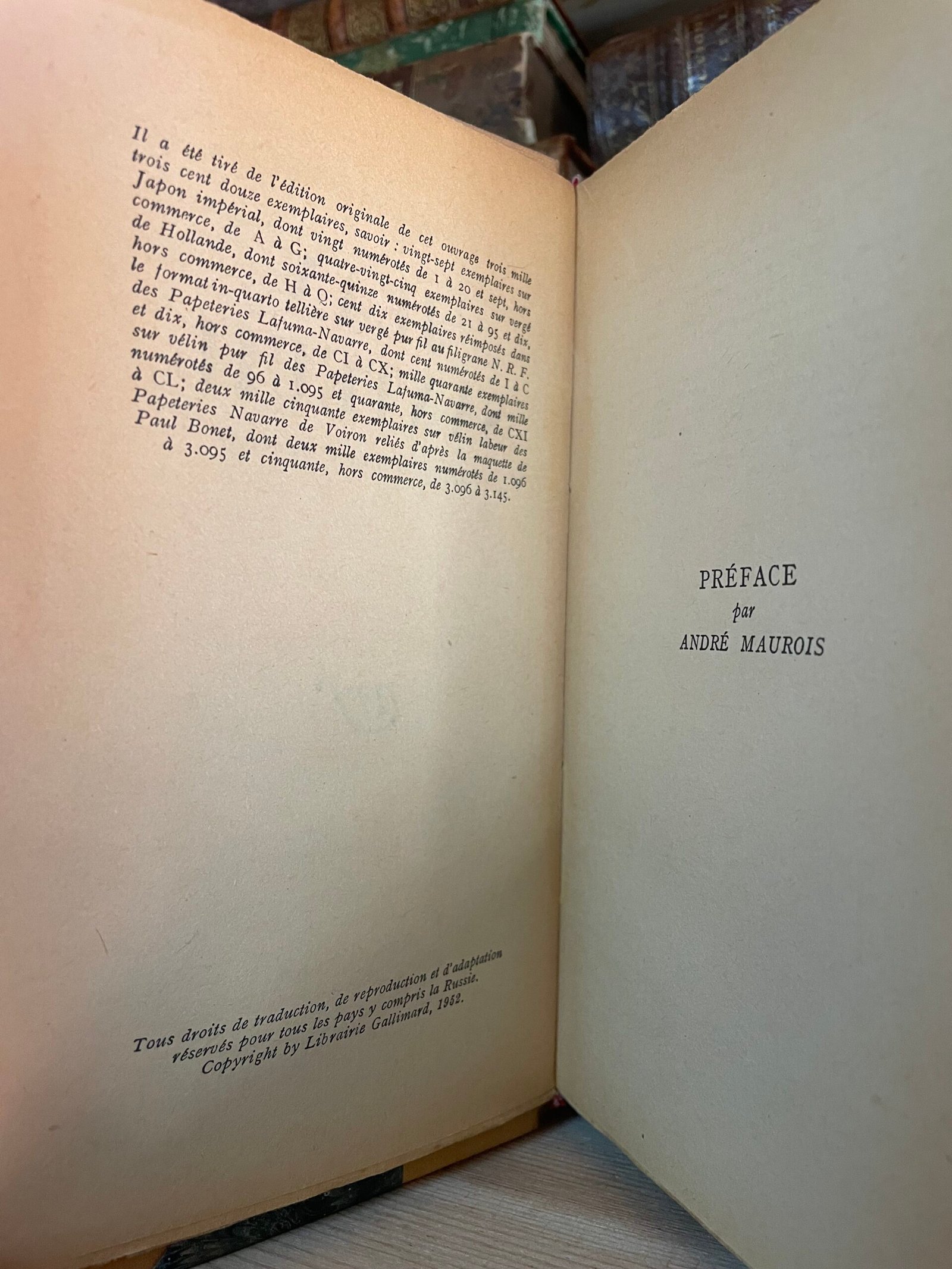 Marcel Proust Jean Santeuil Gallimard 15 mai 1952 tre volumi non numerati - immagine 15
