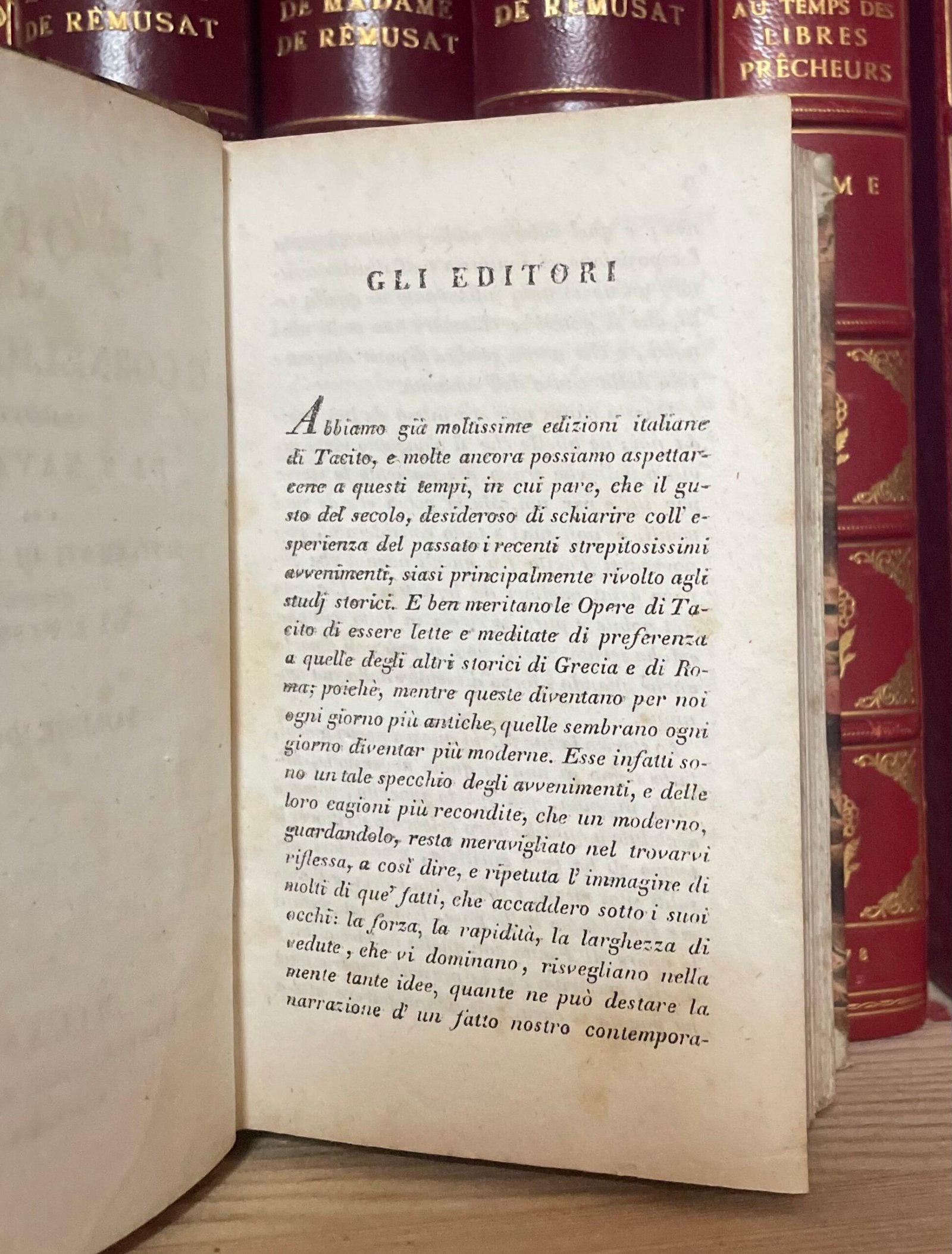 Opere di Cornelio Tacito tradotte da Davanzati coi supplementi di Brotier 1829 - immagine 5