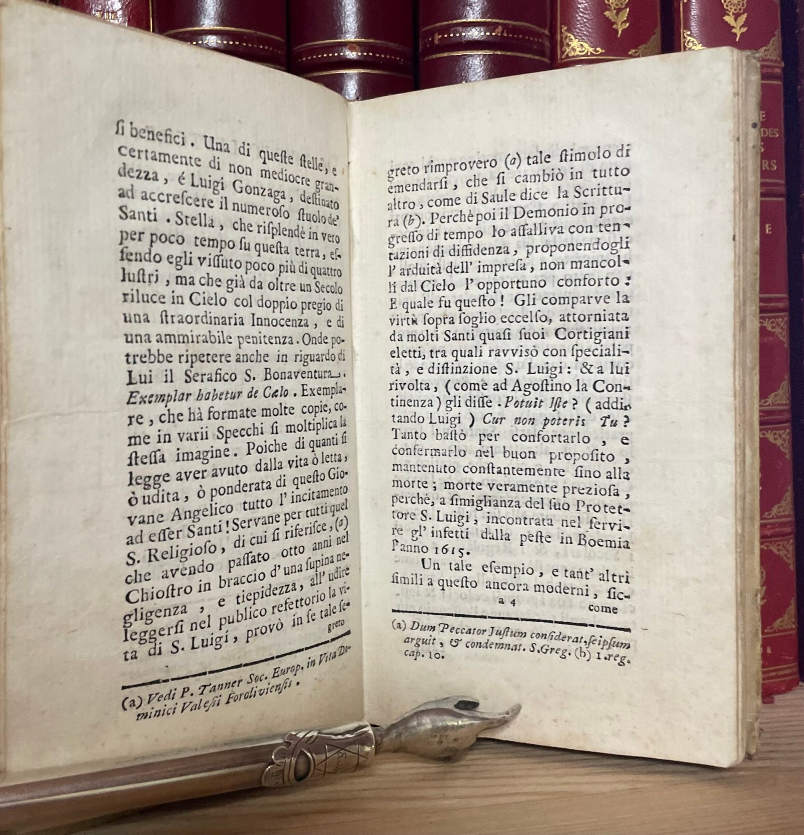 S. Luigi Gonzaga giovane angelico Nella Stamperia di S. Michele a Ripa 1727 - immagine 8