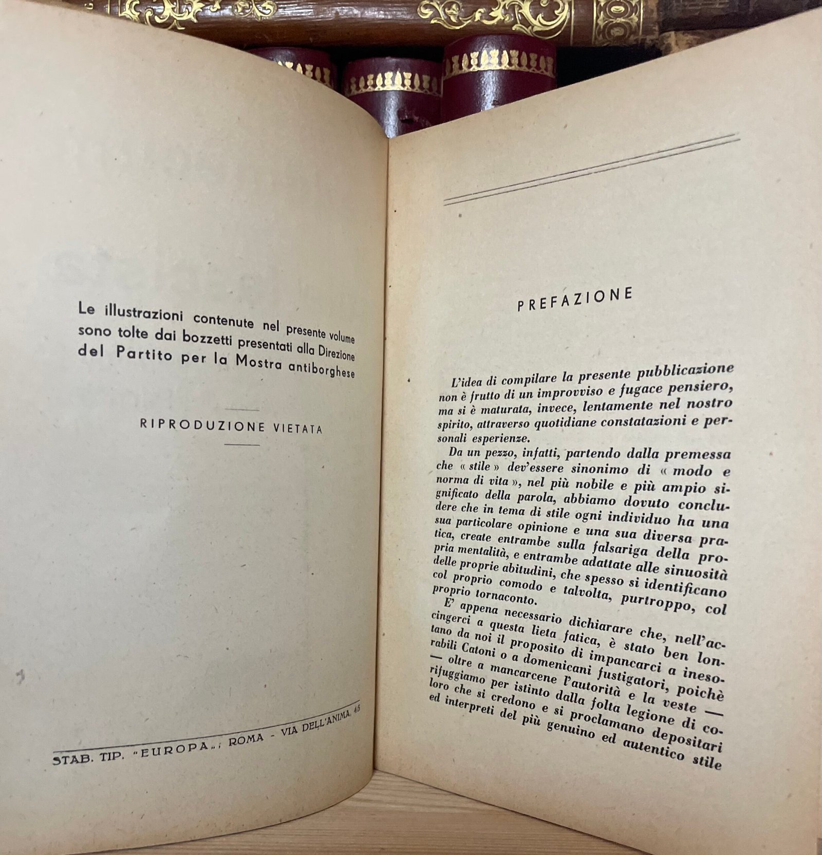 Condividi Vademecum dello stile fascista a cura Asvero Gravelli Nuova Europa Editrice - immagine 4