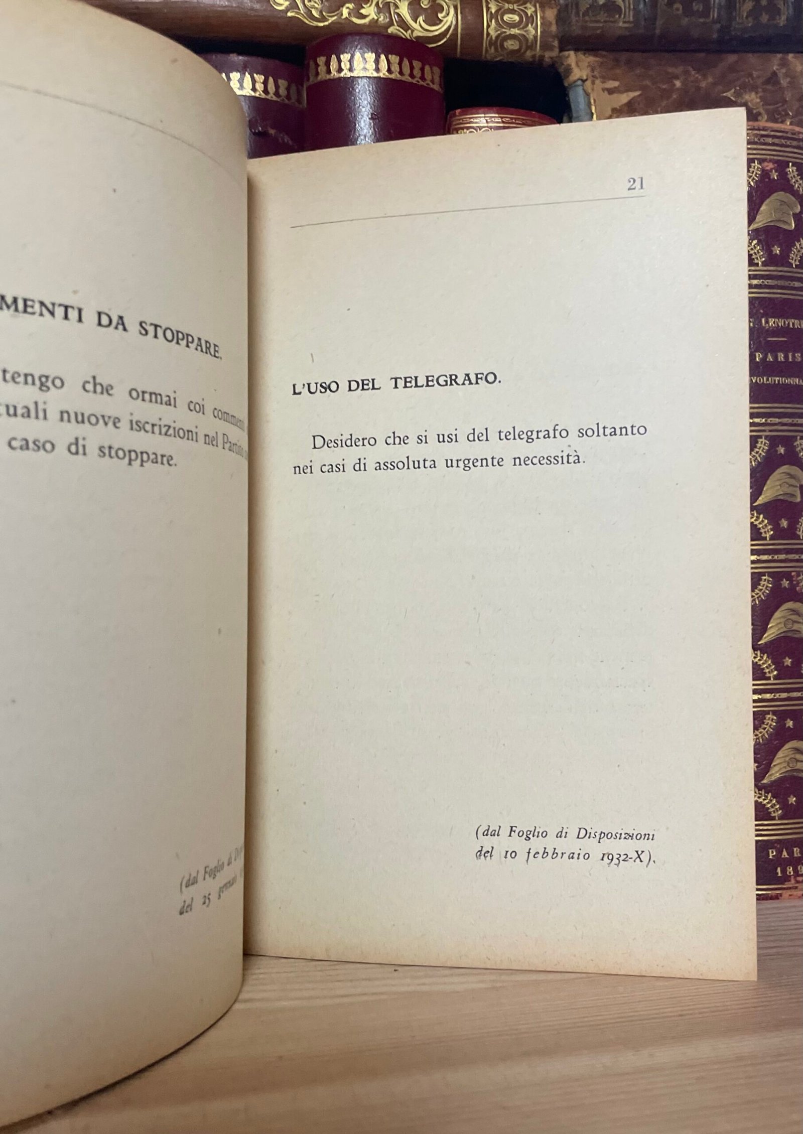 Condividi Vademecum dello stile fascista a cura Asvero Gravelli Nuova Europa Editrice - immagine 6