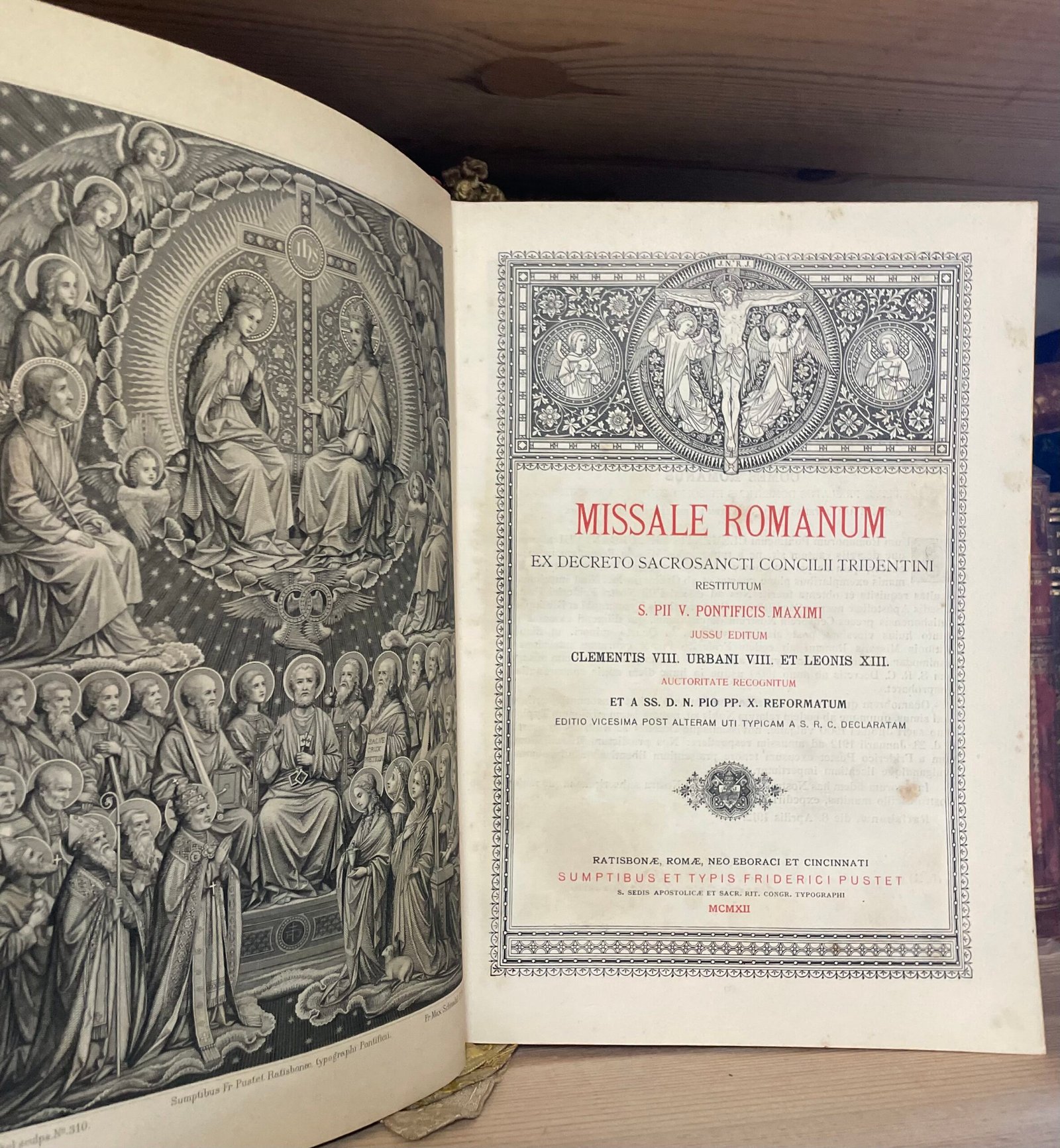 Pio X Missale Romanum Sumptibus et typis Friderici Pustet 1912 - immagine 7