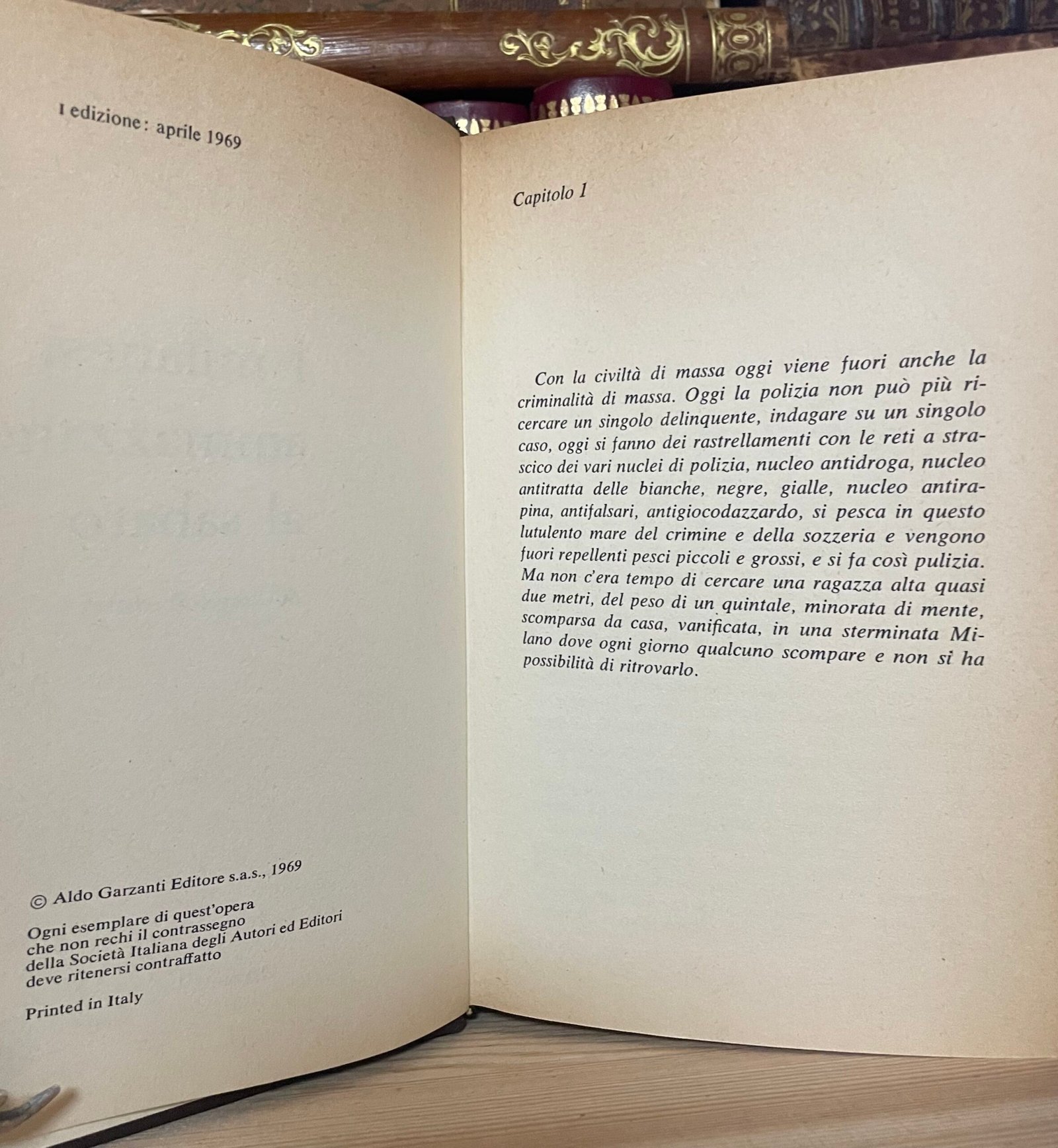 Giorgio Scerbanenco I milanesi ammazzano il sabato Garzanti 1969 prima edizione - immagine 5