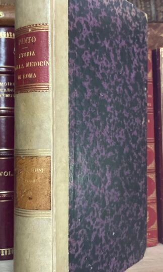Pinto Storia della medicina in Roma al tempo dei Re e della Repubblica 1879