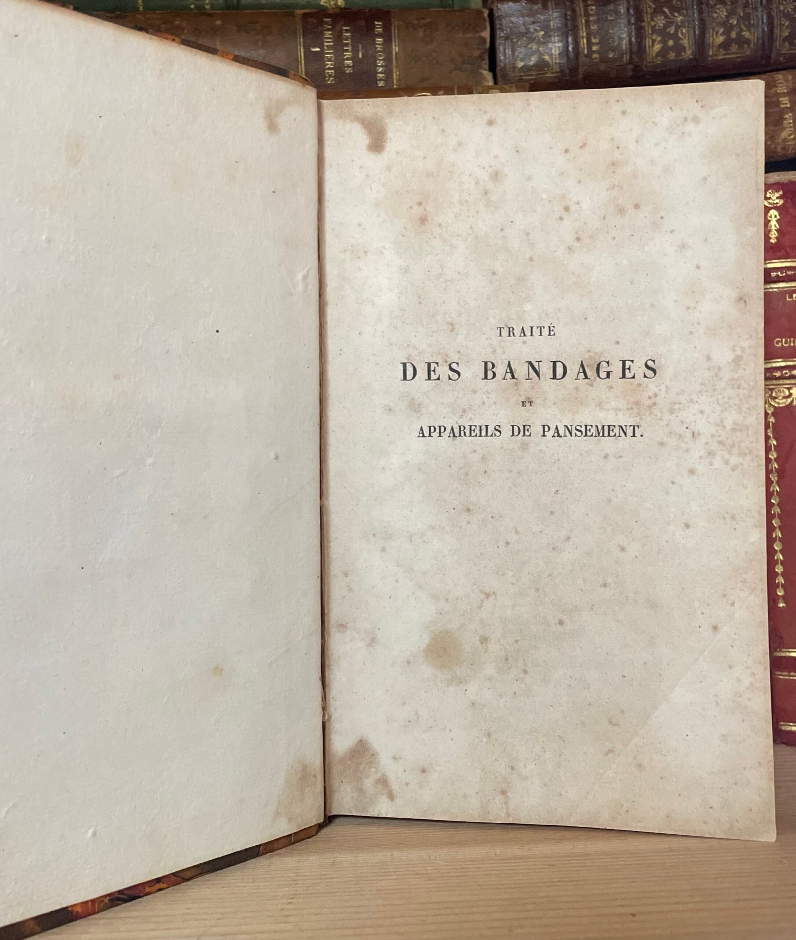 Traité des bandages et appareils de pansement par P. N. Gerdy Paris chez Crevot 1826 - immagine 5