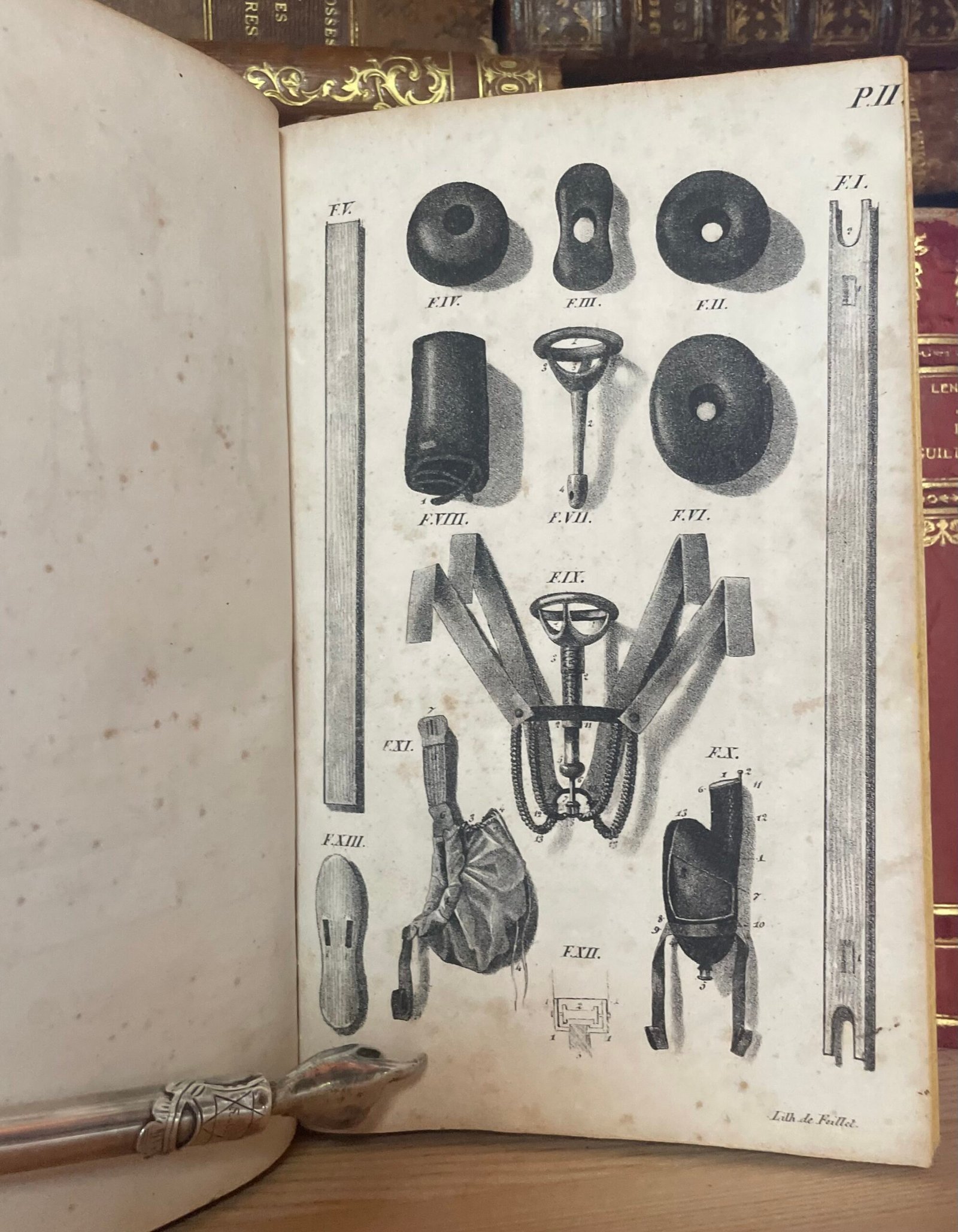 Traité des bandages et appareils de pansement par P. N. Gerdy Paris chez Crevot 1826 - immagine 25