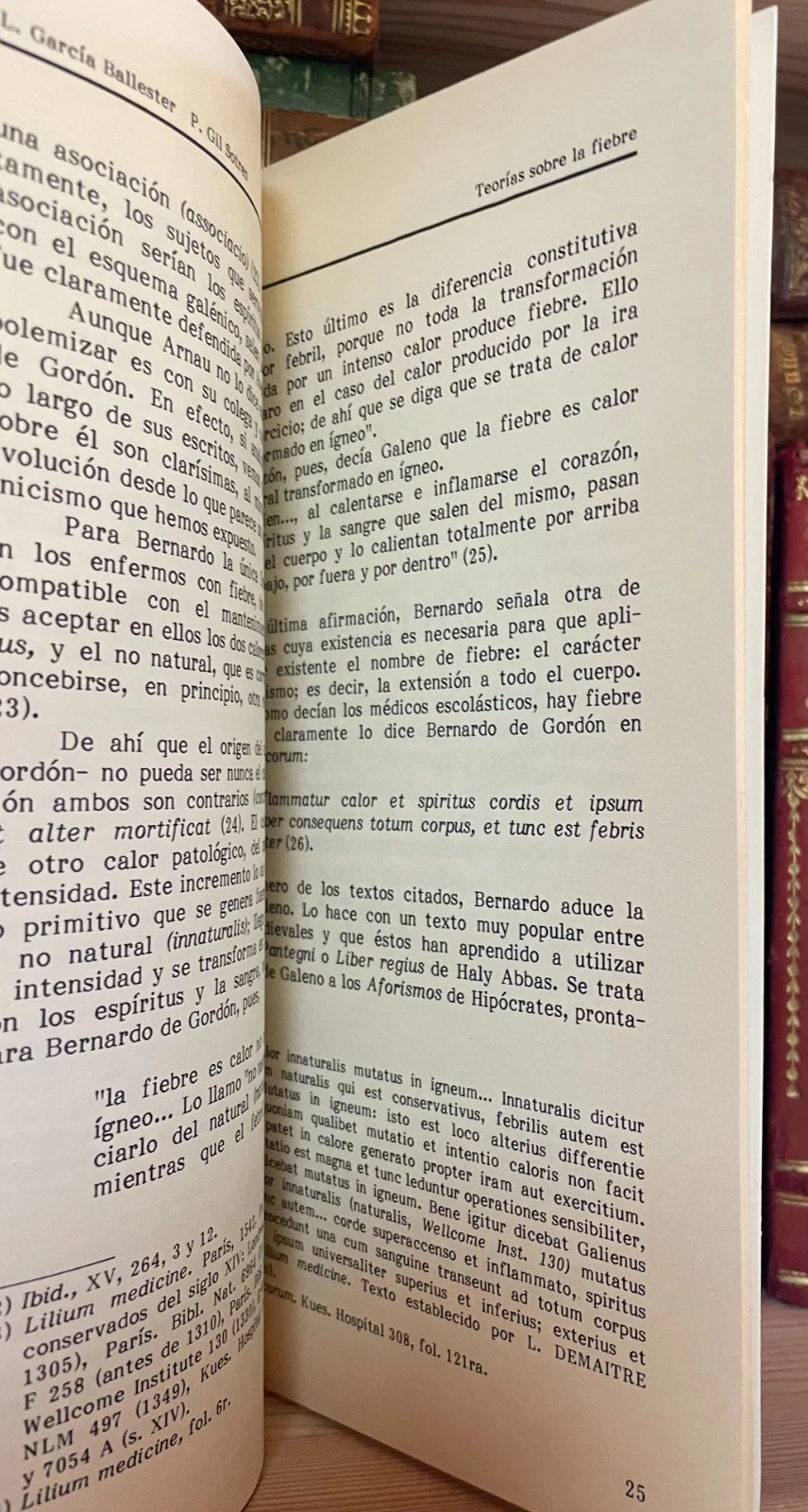 Ballester Sotres Teorías sobre la fiebre y averroismo médico en Montpellier 1986 - immagine 9