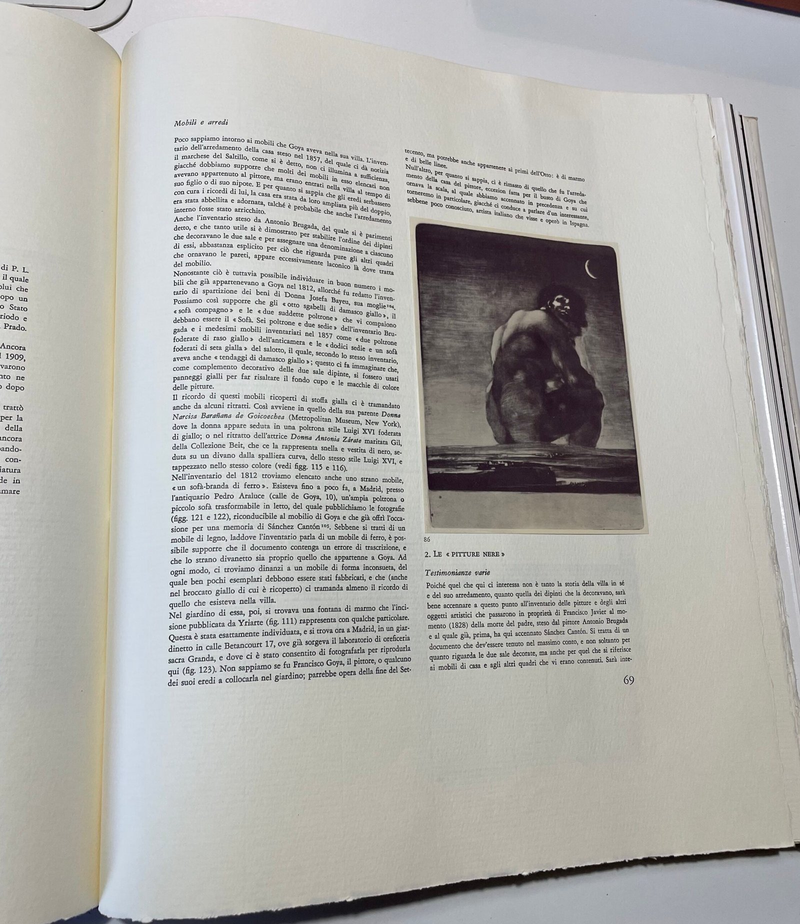 Le pitture nere di Goya alla quinta del sordo Rizzoli seconda edizione 1974 - immagine 19