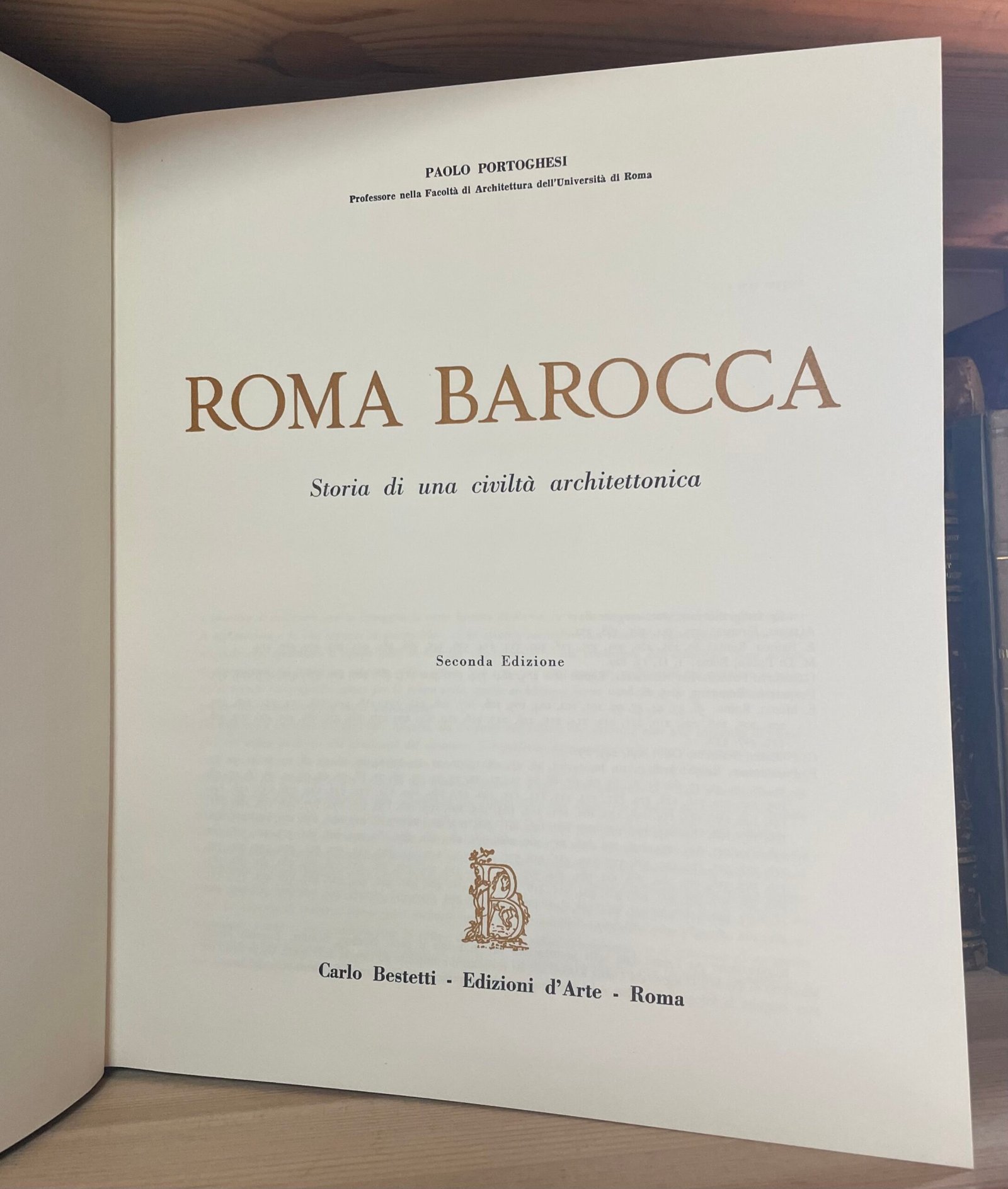 Portoghesi Roma Barocca Storia di una civiltà architettonica Bestetti 1967 II Ed - immagine 5