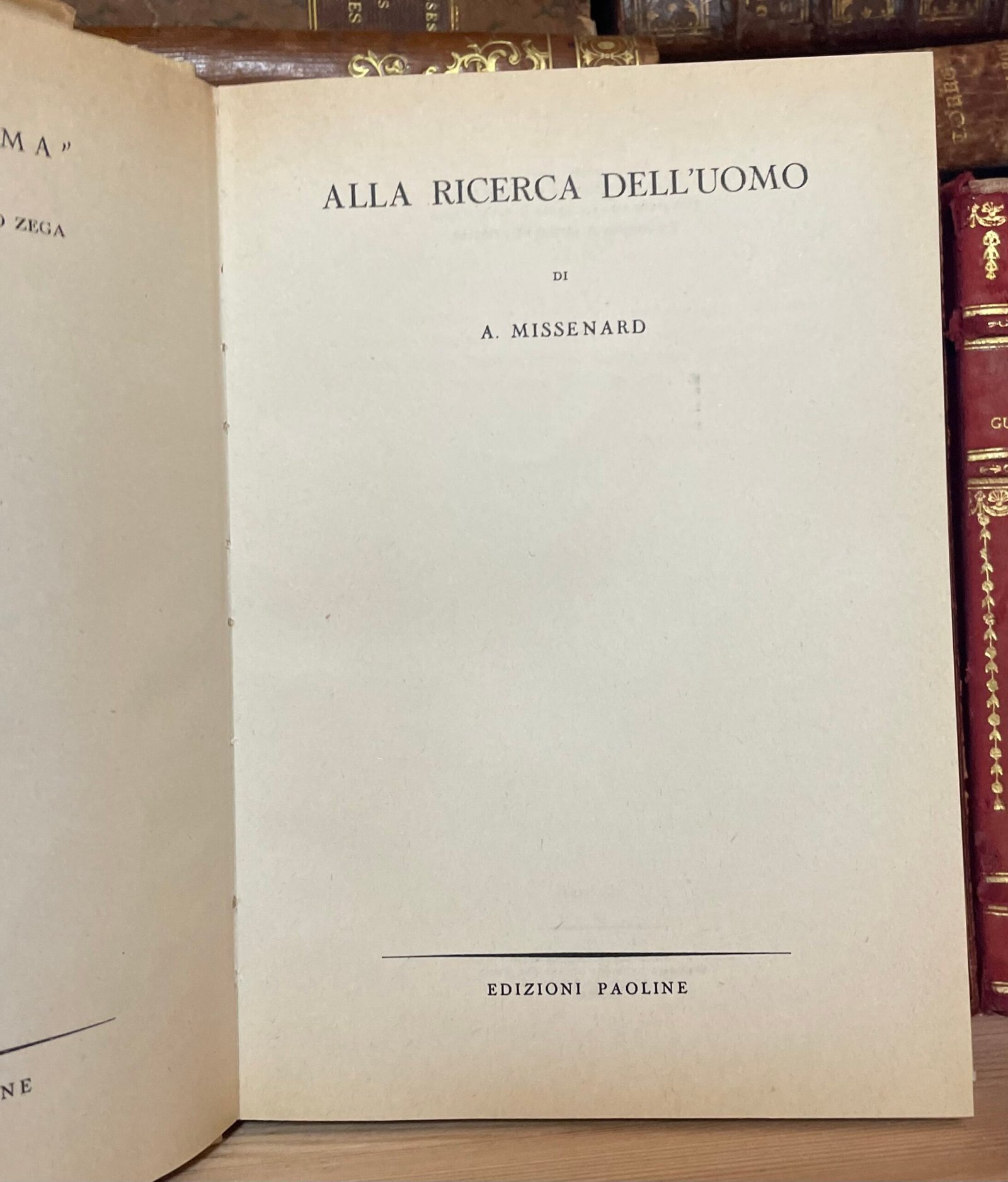 Missenard Alla ricerca dell'uomo Edizioni Paoline 1957 - immagine 6